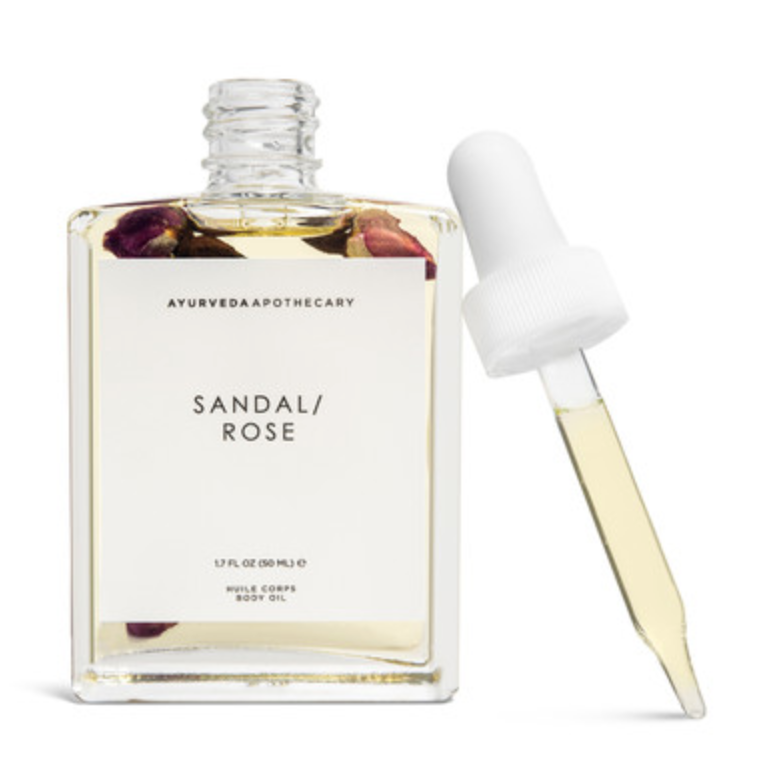 Sandalwood/ Rose Herbal Bath & Body Oil