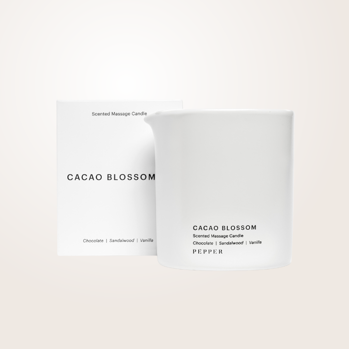 Cacao Blossom Massage Candle