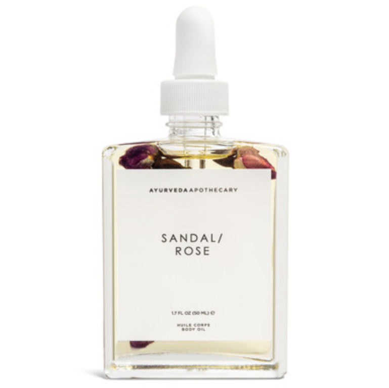 Ayurveda Apothecary Sandalwood/ Rose Herbal Bath & Body Oil